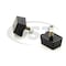 Energy Suspension 1875 x 1375 Outside Diameter 875 Long Black Polyurethane Set Of 2 9.9118G - alternate 2